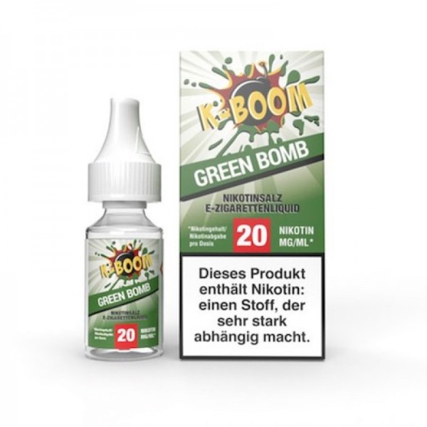 Green Bomb 20mg NicSalt - K-Boom