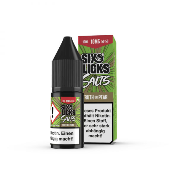 Truth or Pear - Six Licks 20mg Nikotinsalz - 10ml