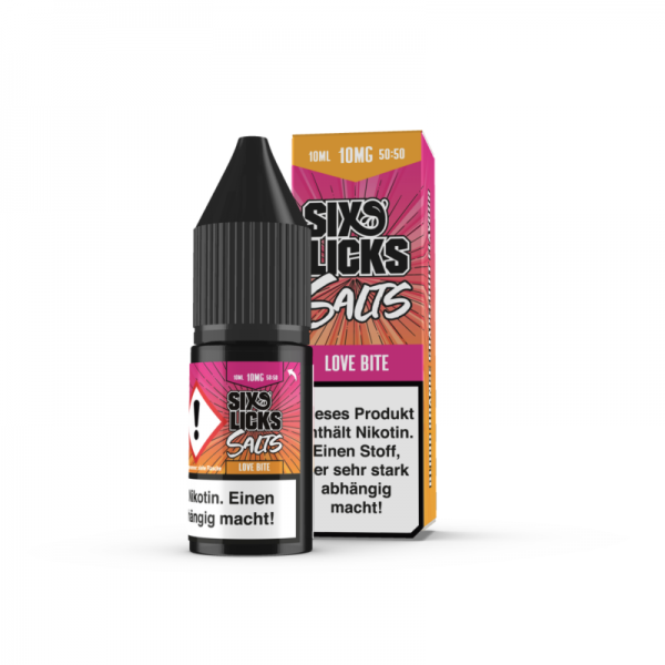 Love Bite - Six Licks 10mg Nikotinsalz - 10ml