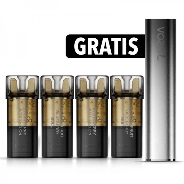 4x Vozol Switch Pro Pods + Akku gratis - Bundle