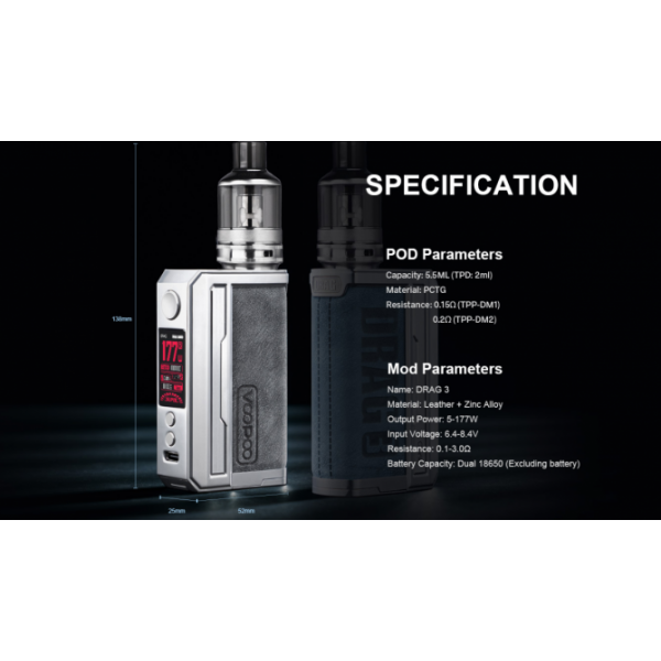 Voopoo Doric 60 Pod Kit 60W Starter Set