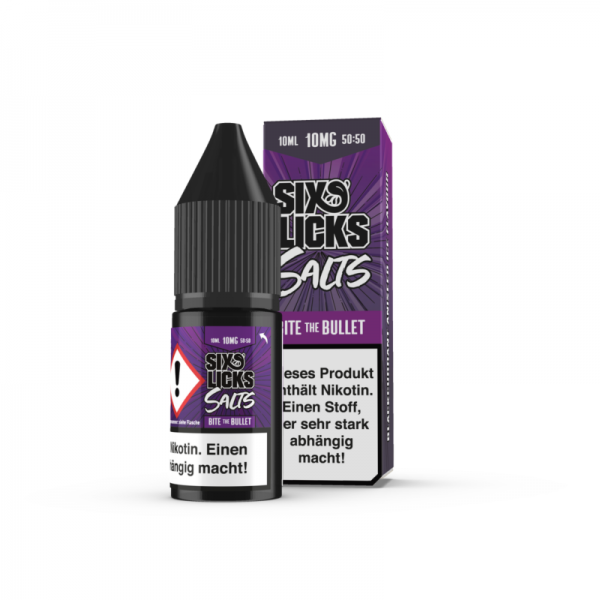 Bite the Bullet - Six Licks 20mg Nikotinsalz - 10ml