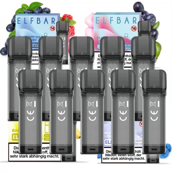 5er Pack Bundle - Elf Bar Elfa Pods