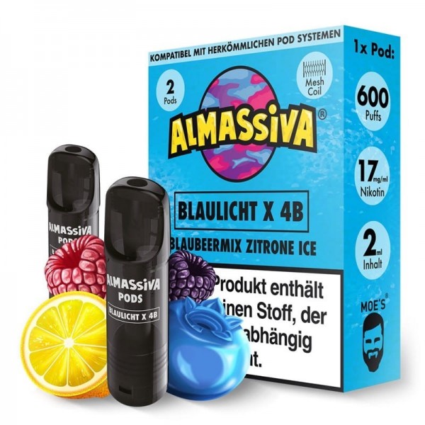 Al Massiva Prefilled Pods 17mg - Alle Sorten