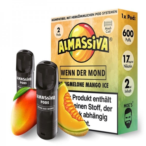 Al Massiva Prefilled Pods 17mg - Alle Sorten