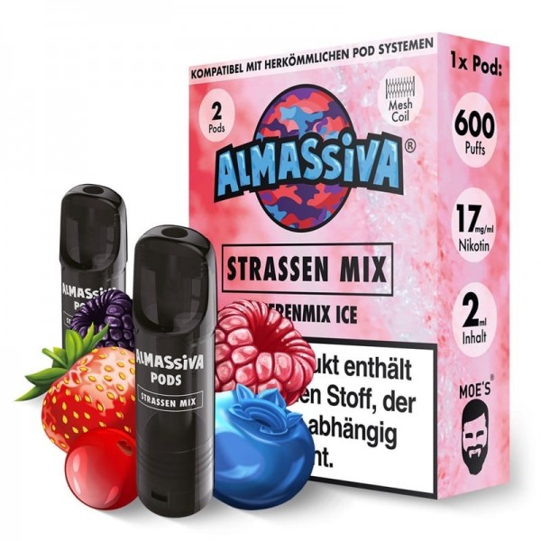 Al Massiva Prefilled Pods 17mg - Alle Sorten