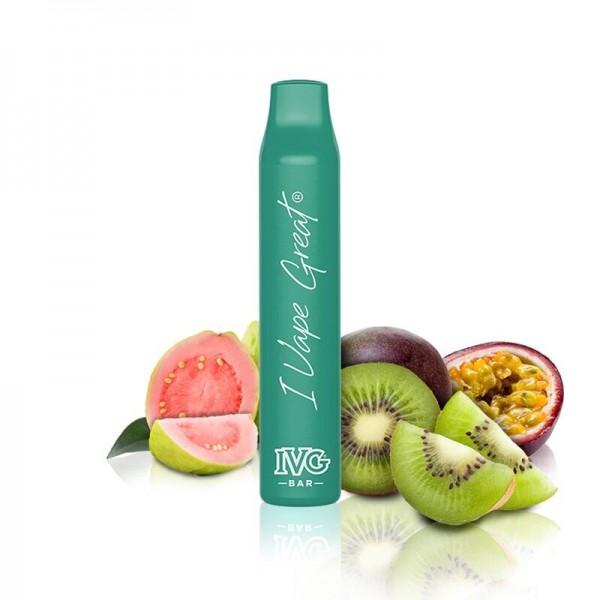 IVG Bar - Kiwi Passionfruit Guava 20mg Einweg E-Zigarette 800 Züge