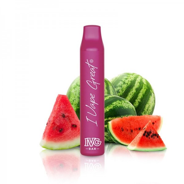 IVG Bar - Watermelon 20mg Einweg E-Zigarette 800 Züge