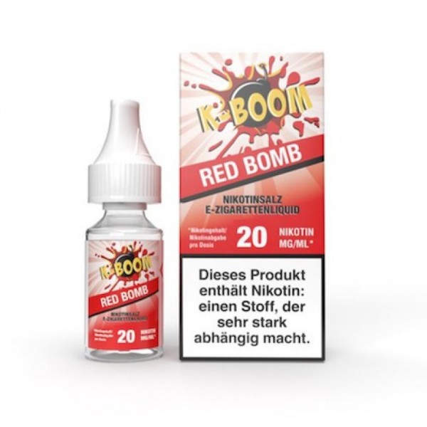 Red Bomb 20mg NicSalt - K-Boom