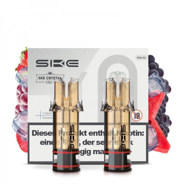 SKE Crystal Plus Pods 20mg - 2er Packung