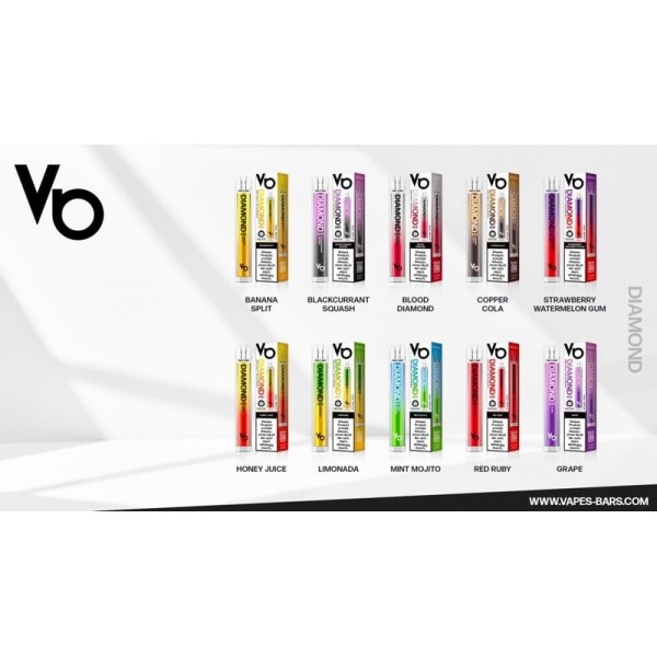 Vapes Bars Diamond 600 Einweg E-Zigarette 20mg