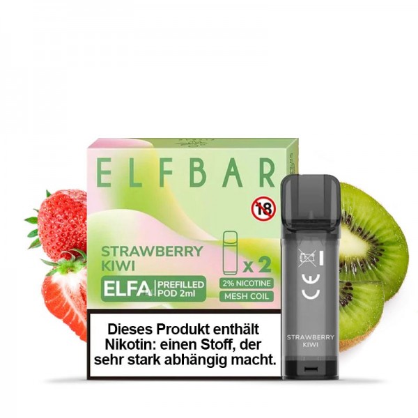 Elfa Pro Pods - Elf Bar - QUAQ Mesh 2er Packung