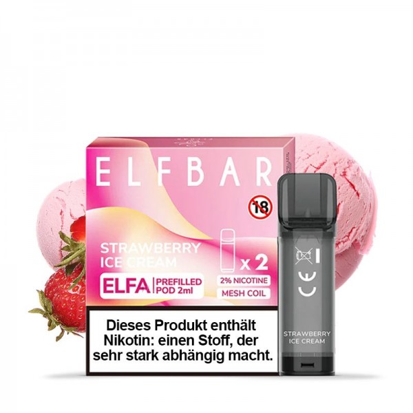 Elfa Pro Pods - Elf Bar - QUAQ Mesh 2er Packung