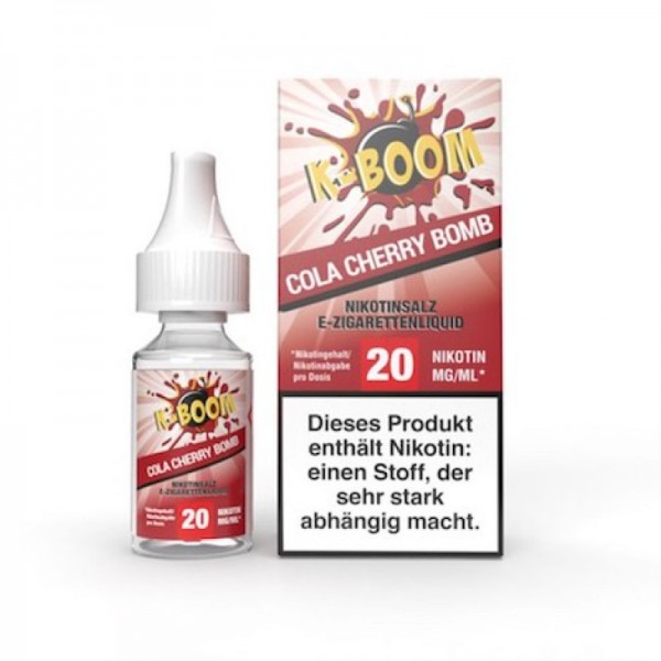 Cola Cherry Bomb 20mg NicSalt - K-Boom