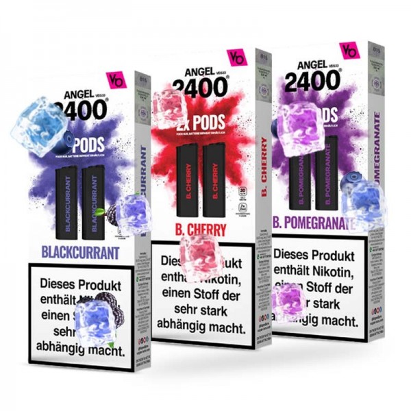 Angel 2400 Pods - Alle Sorten - 2er Packung