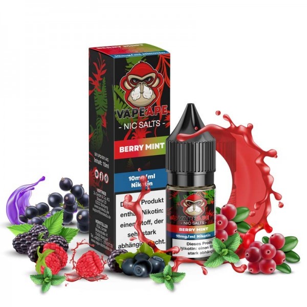 VapeApe Nikotinsalz Liquid - Alle Sorten