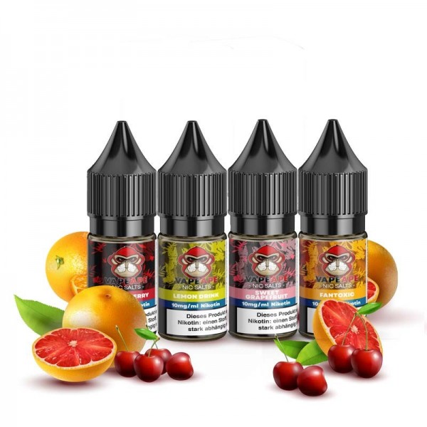 VapeApe Nikotinsalz Liquid - Alle Sorten