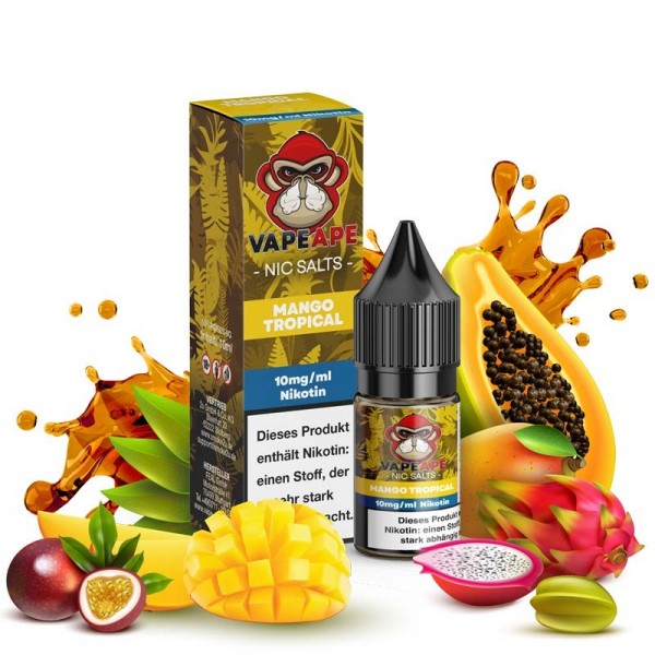 VapeApe Nikotinsalz Liquid - Alle Sorten