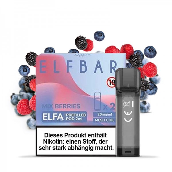 Elf Bar Elfa Pods - Alle Sorten 2er Pack - 2ml