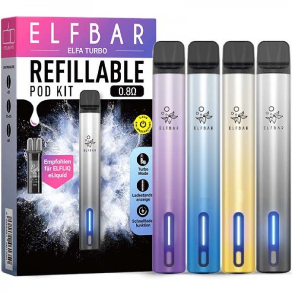 Elf Bar Elfa Turbo Kit - Refillable Pod System