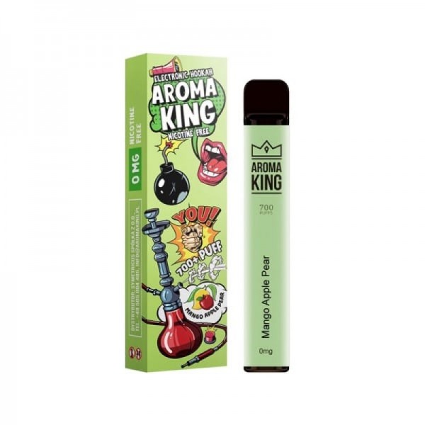 Aroma King 700 Vape Bar E-Shisha Mango Apple Pear 0mg