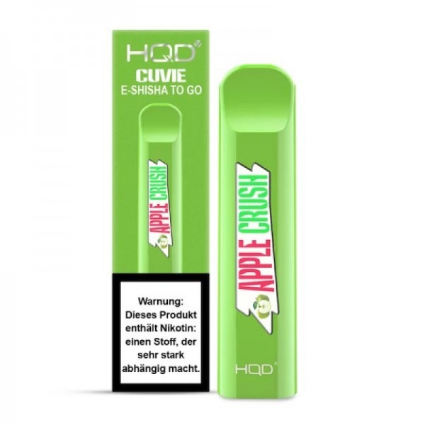 Apple Crush - HQD CUVIE Einweg E-Shisha 18mg