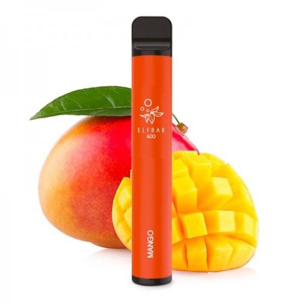 Elf Bar - Mango Ice Nikotinfrei E-Shisha 600 Züge