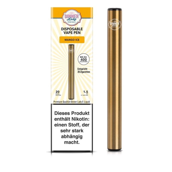 Dinner Lady Vape Pen Disposable E-Zigarette