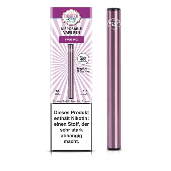 Dinner Lady Vape Pen Disposable E-Zigarette