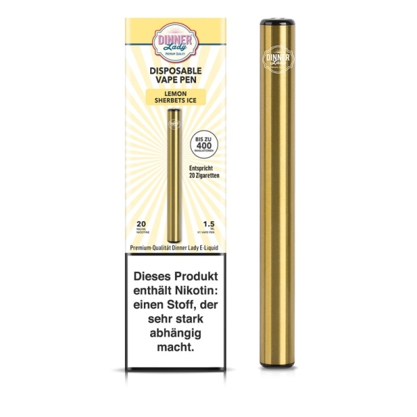 Dinner Lady Vape Pen Disposable E-Zigarette