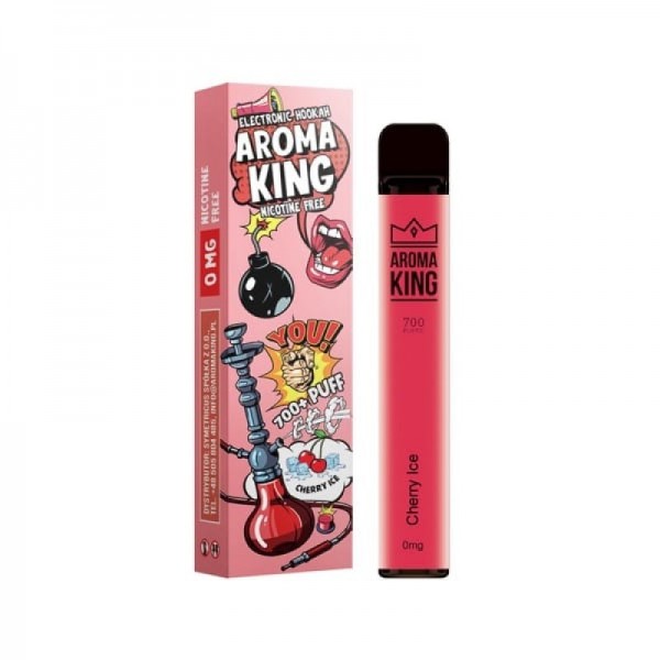 Aroma King 700 Vape Bar E-Shisha Cherry Ice 0mg