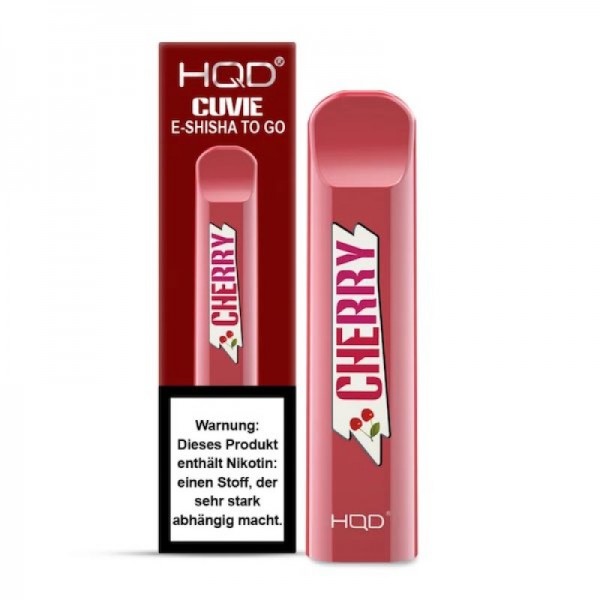 Cherry - HQD CUVIE Einweg E-Shisha 18mg