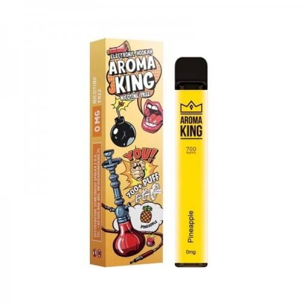 Aroma King 700 Vape Bar E-Shisha Pineapple 0mg