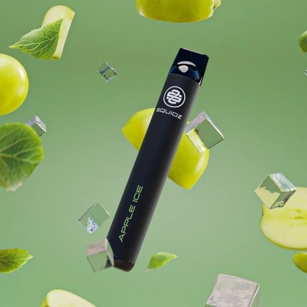 Squidz Apple Ice Einweg E-Shisha Vape Bar 700 Züge 20mg