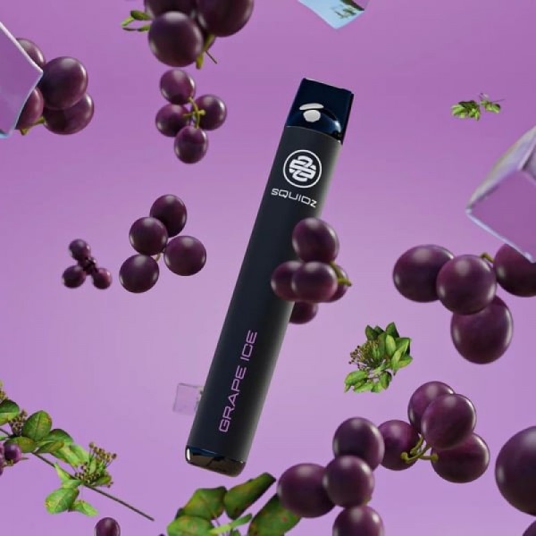 Squidz Grape Ice Einweg E-Shisha Vape Bar 700 Züge 20mg