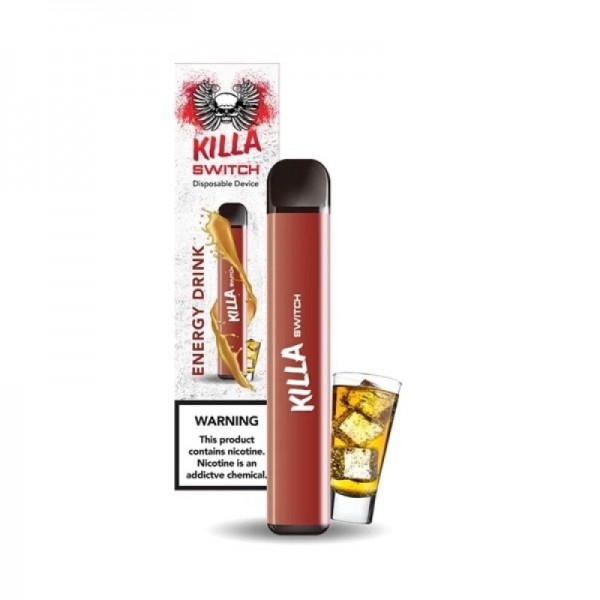 Killa Switch Vape Einweg E-Zigarette 600 Züge 20mg