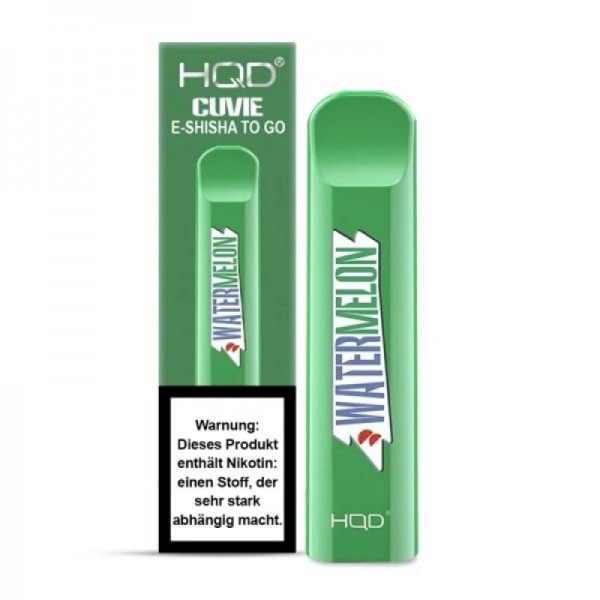 Watermelon - HQD CUVIE Einweg E-Shisha 18mg