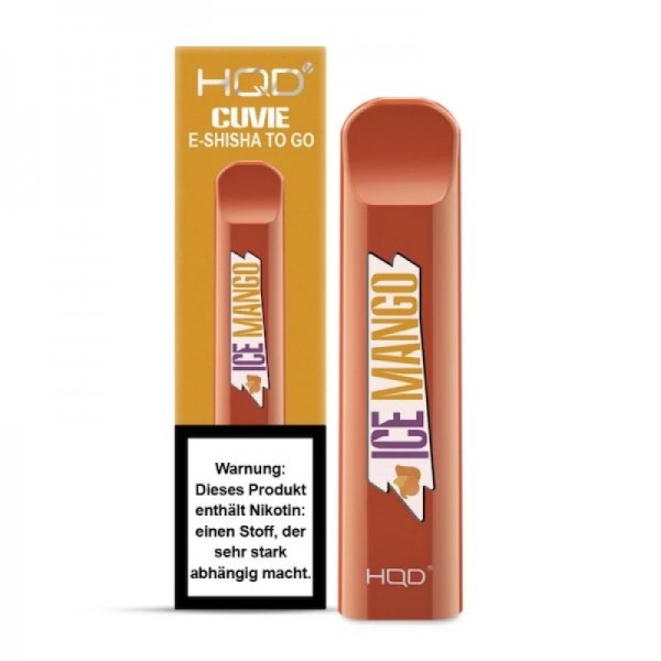 Ice Mango - HQD CUVIE Einweg E-Shisha 18mg