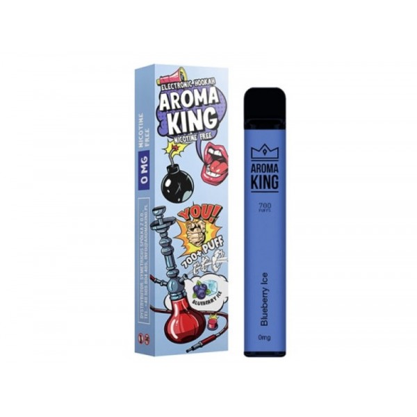 Aroma King 700 Vape Bar E-Shisha Blueberry Ice 0mg ohne Nikotin