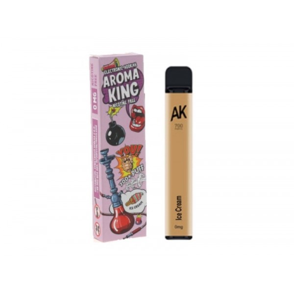 Aroma King 700 Vape Bar E-Shisha Ice Cream 0mg ohne Nikotin