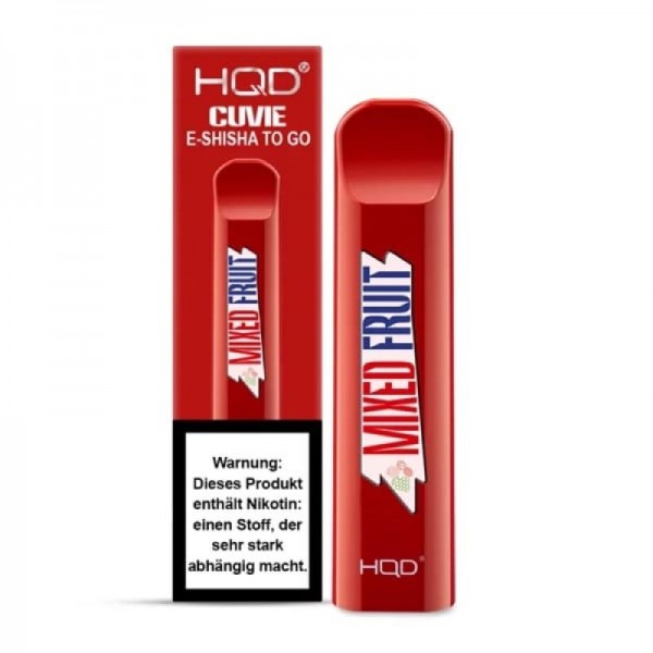 Mixed Fruit - HQD CUVIE Einweg E-Shisha 18mg