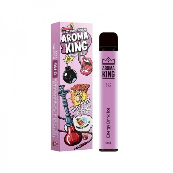 Aroma King 700 Vape Bar E-Shisha Energy Drink 0mg