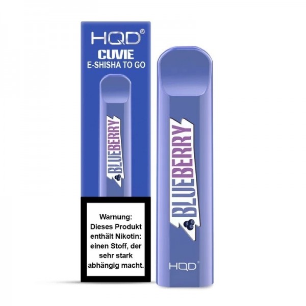 Blueberry - HQD CUVIE Einweg E-Shisha 18mg