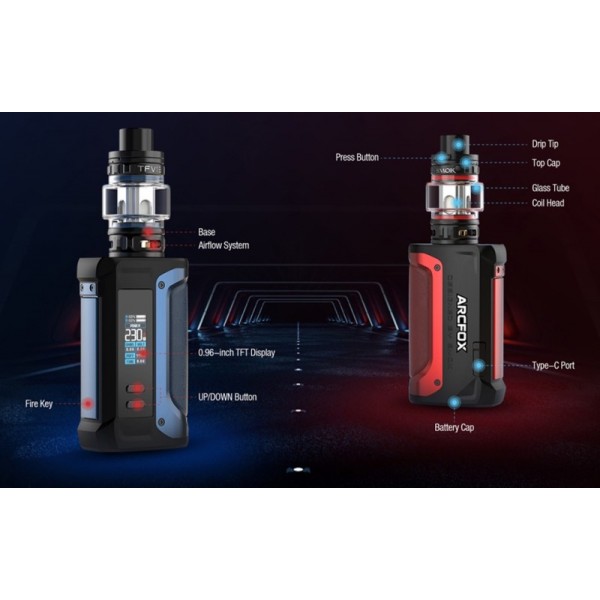 Smok Arcfox 230W Kit inkl. TFV18 Tank Starter Set