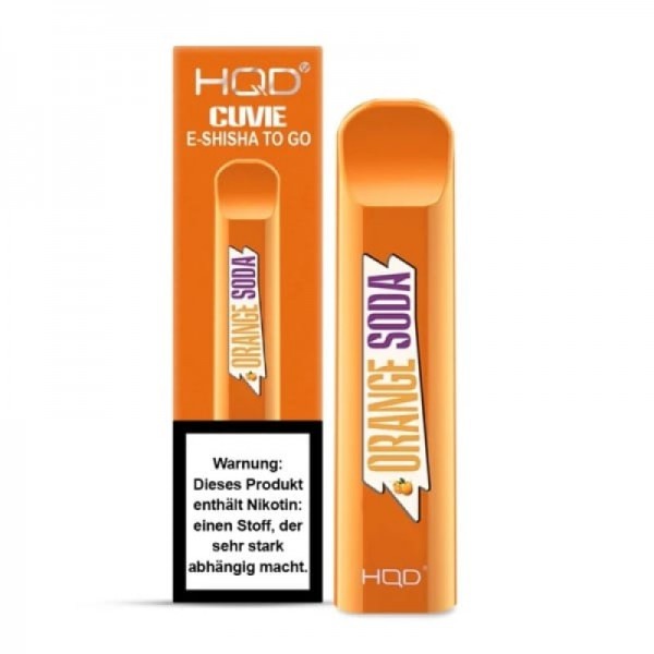 Orange Soda - HQD CUVIE Einweg E-Shisha 18mg