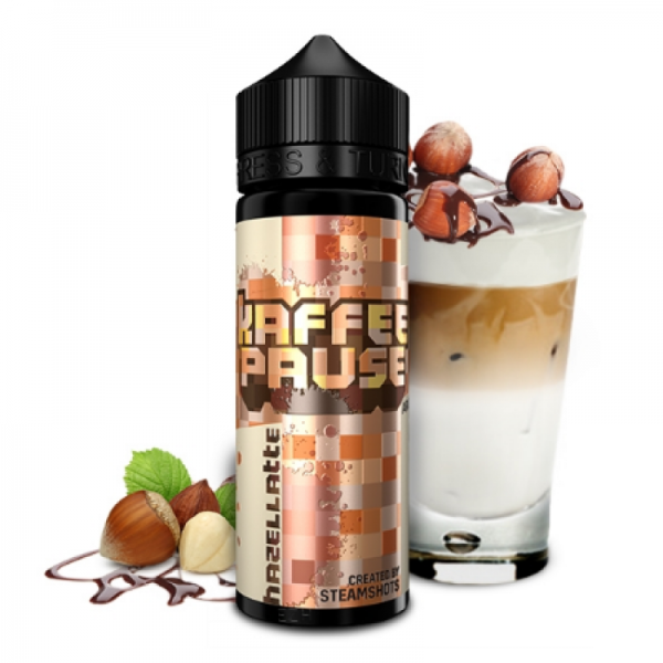 Kaffeepause Hazellatte - Steamshots 10ml Aroma