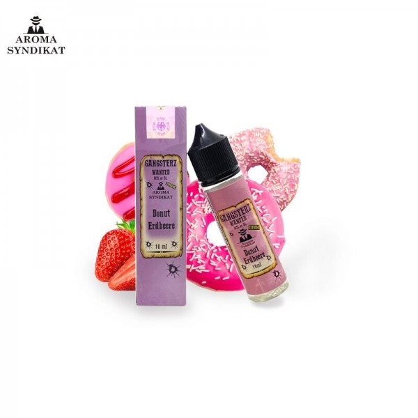 Donut Erdbeere Aroma 10ml - Gangsterz