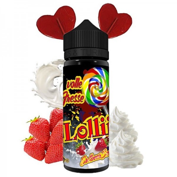 Volle Fresse Erdbeer Sahne Lolli Aroma 10ml - Bamberger Dampferlädla