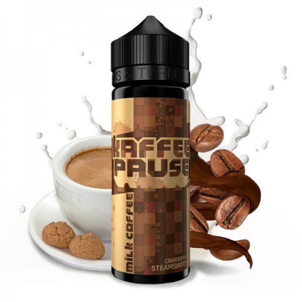 Kaffeepause Milk Coffee - Steamshots 10ml Aroma