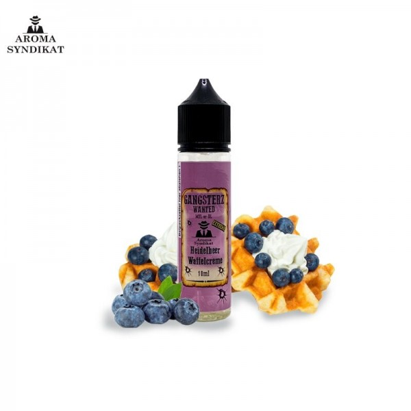 Heidelbeer Waffelcreme Aroma 10ml - Gangsterz